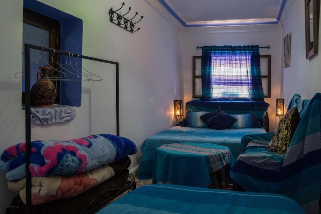 Riad Chourafa Chefchaouen Bagian luar foto