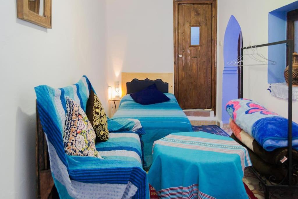 Riad Chourafa Chefchaouen Bagian luar foto