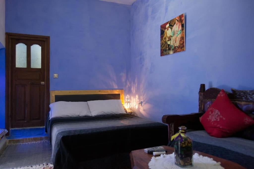 Riad Chourafa Chefchaouen Bagian luar foto