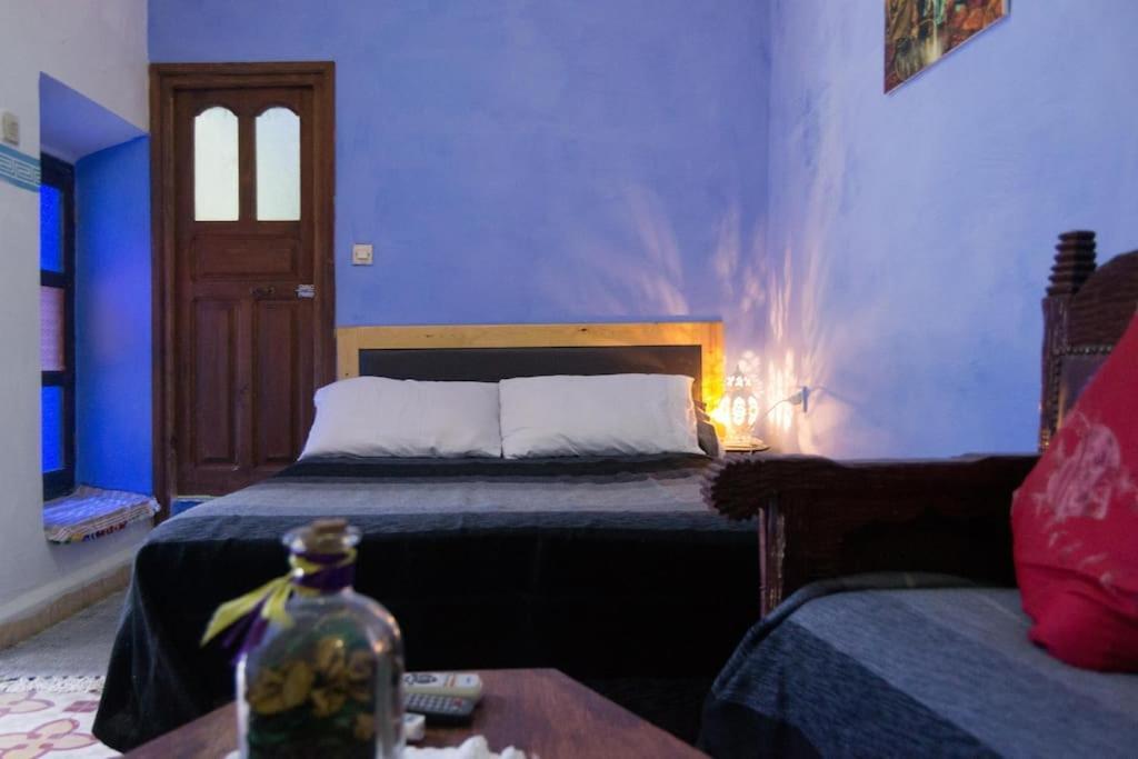 Riad Chourafa Chefchaouen Bagian luar foto