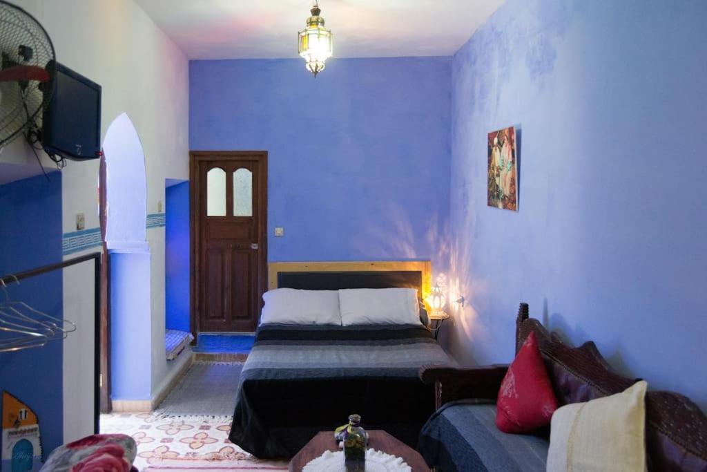 Riad Chourafa Chefchaouen Bagian luar foto